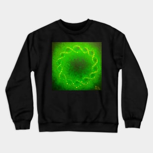 bacterian chromosome painting Crewneck Sweatshirt